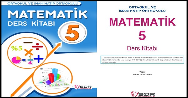 5.Sınıf Matematik Ders Kitabı (SDR Dikey Yayıncılık) Yazar Erhan KARAKUYU PDF İNDİR