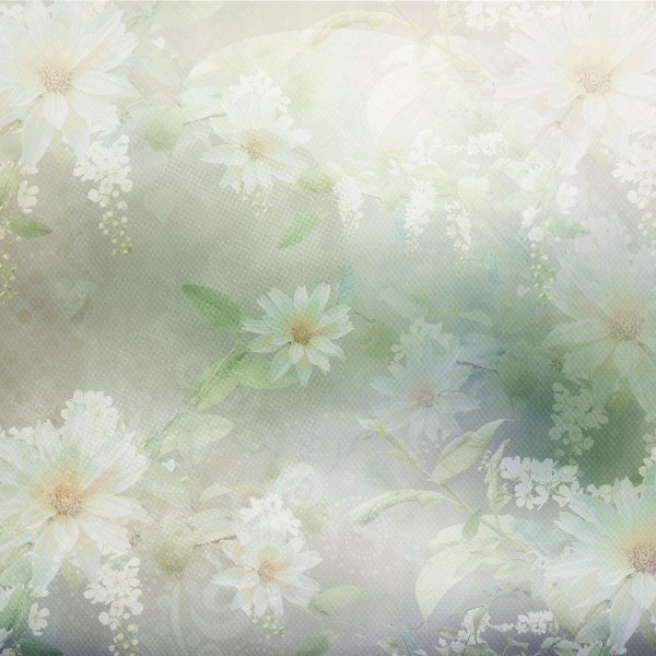 Flower Patterned Background