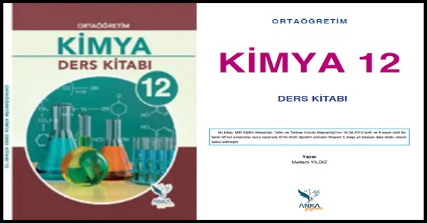 12. Sınıf Kimya Ders Kitabı (Anka Yayınları) pdf indir