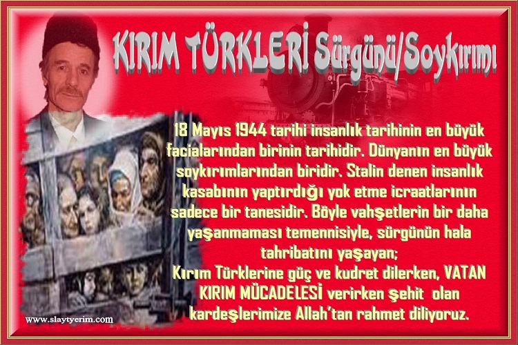 Kırım Türkleri sürgünü/Soykırım