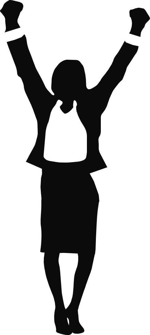 Silhouette of girl 20