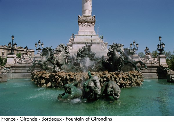 France - Gironde - Bordeaux - Fountain of Girendis