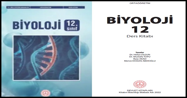 12. Sınıf Biyoloji Ders Kitabı (MEB - Yeni) pdf indir
