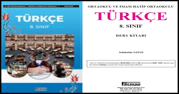 8. Sınıf Türkçe Ders Kitabı (Ferman Yayıncılık) pdf indir