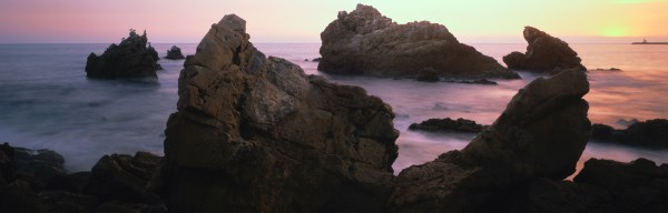 Panoramic Sea Landscape