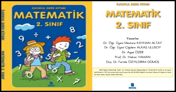 2. Sınıf Matematik Ders Kitabı (MHG Yayınları)  PDF İNDİR