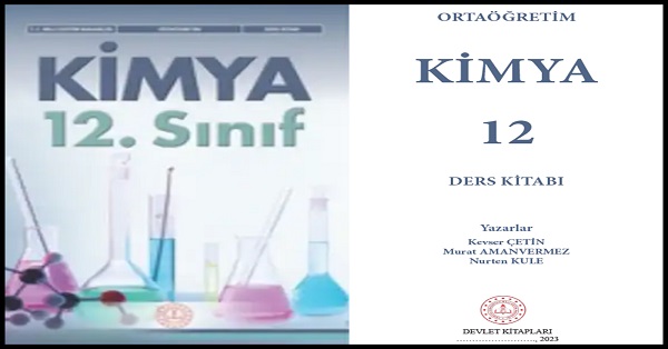 12. Sınıf Kimya Ders Kitabı (MEB - Yeni) pdf indir