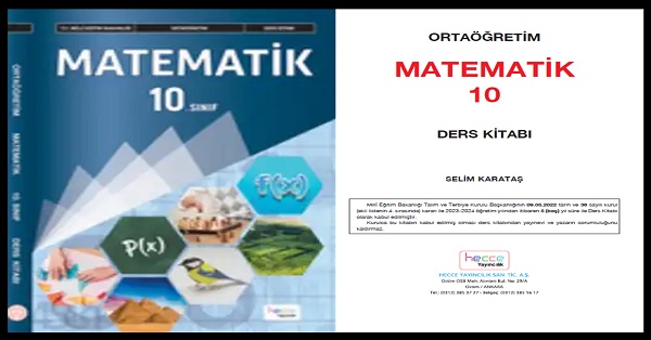 10.Sınıf Matematik Ders Kitabı (Hecce Yayınları) PDF İNDİR 2024-2025