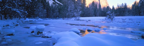 Panoramic Winter Landscape