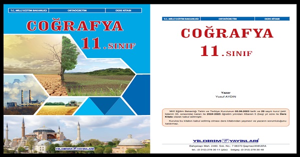 11.Sınıf Coğrafya Ders Kitabı (Yıldırım Yayınları) PDF İNDİR 2024-2025