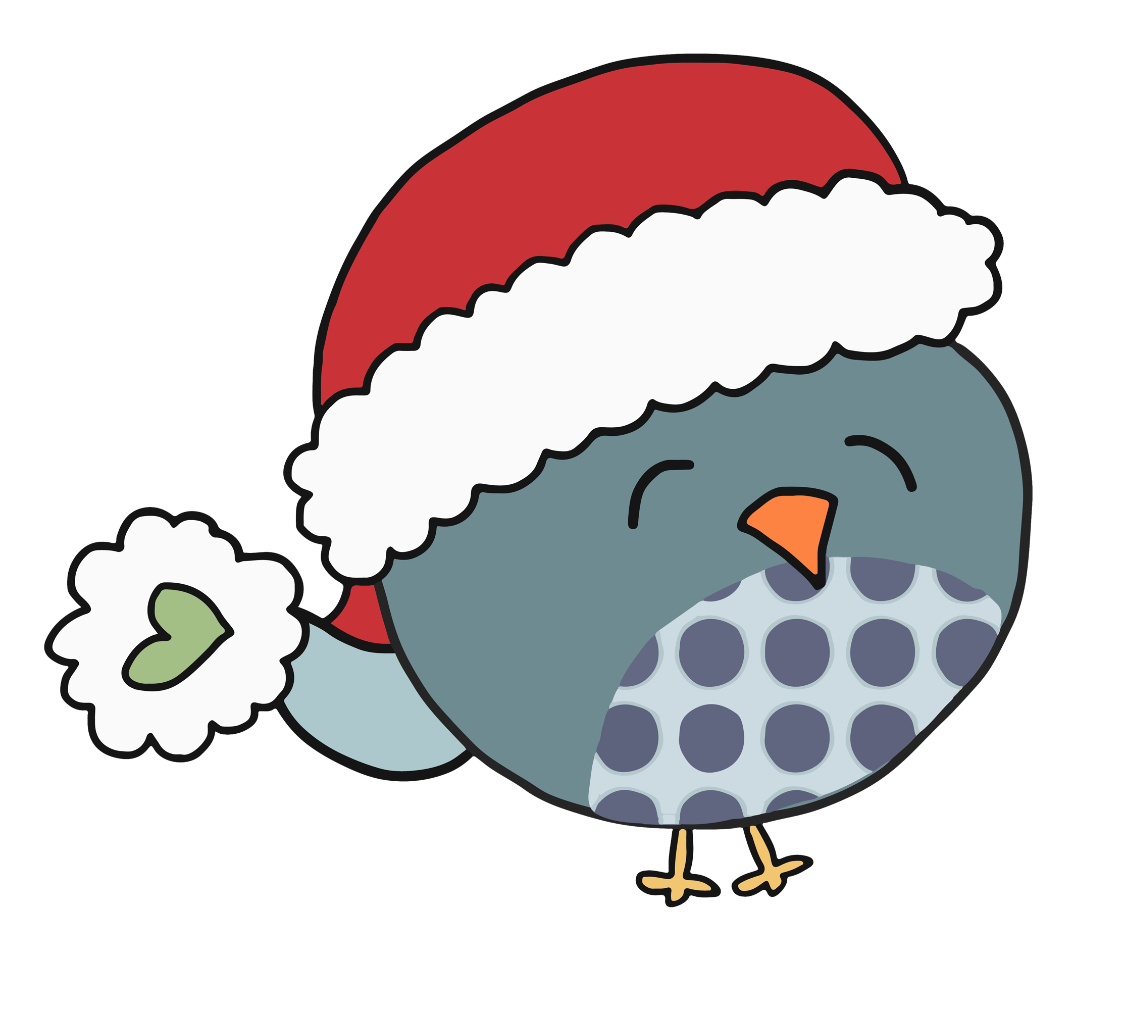 Christmas bird