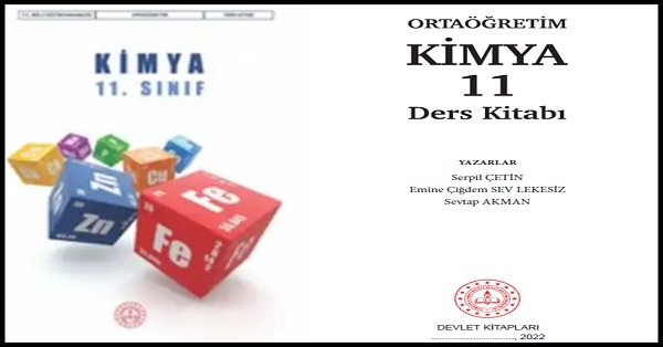 11. Sınıf Kimya Ders Kitabı (Meb - Yeni) pdf indir