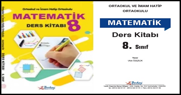 8. Sınıf Matematik Ders Kitabı (Berkay Yayıncılık) pdf indir