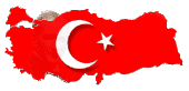 Türk Bayrağı ve Türkiye Haritası 01