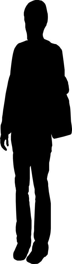 Silhouette of man 120