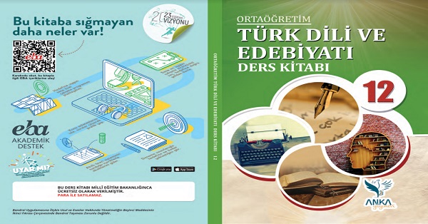 12.Sınıf Türk Dili ve Edebiyatı Ders Kitabı (ANKA) PDF İNDİR