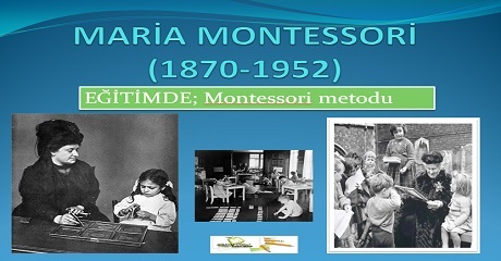 Eğitimde Montessori Metodu