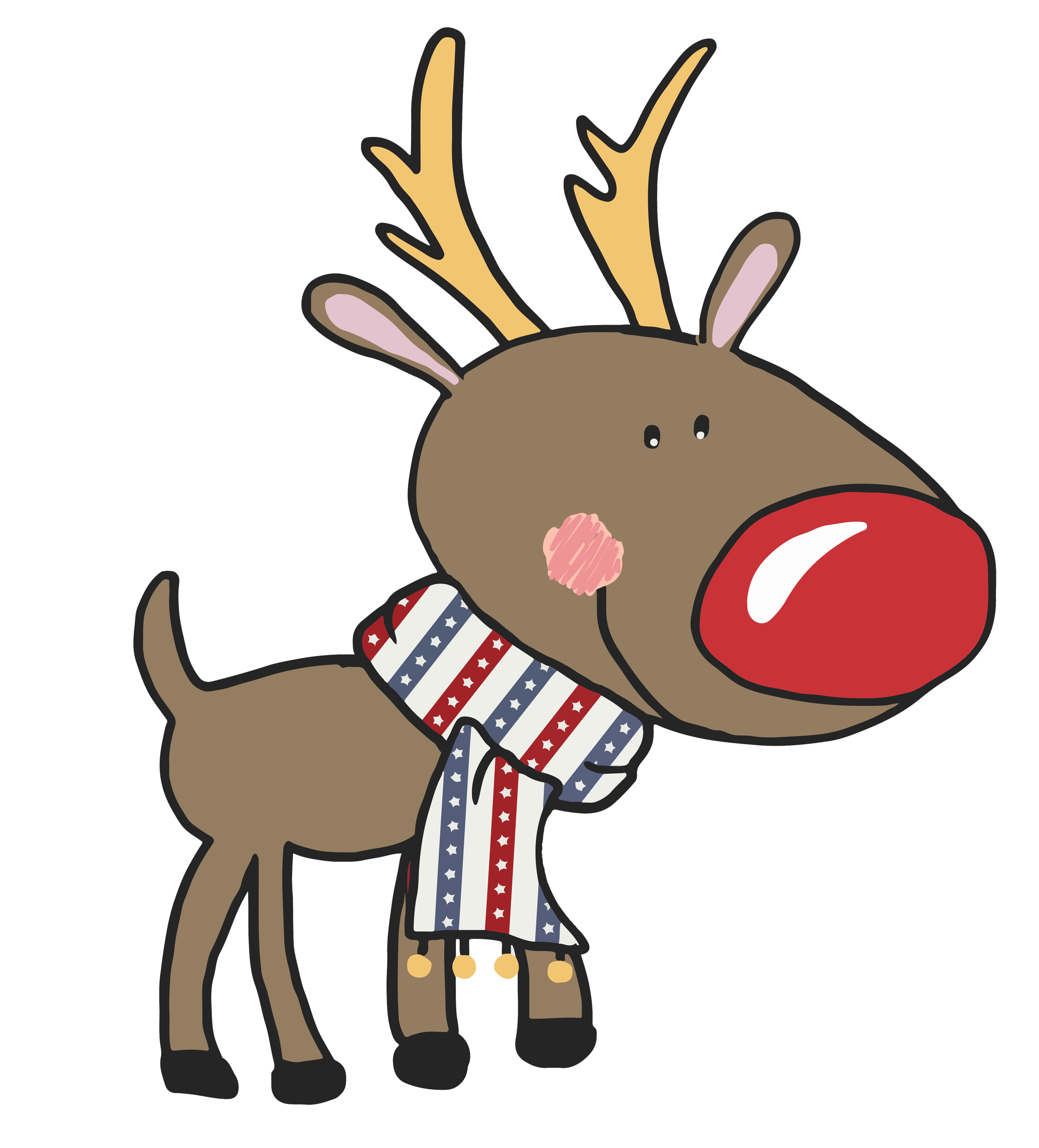 Christmas deer