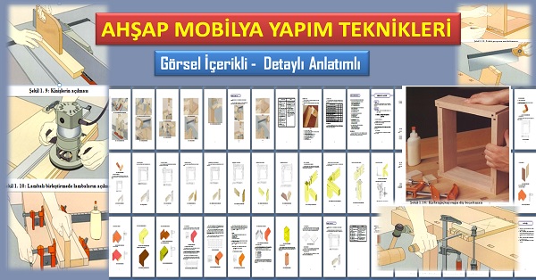 Ahşap mobilya yapım teknikleri kitabı