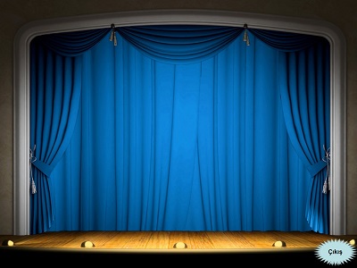 Stage Curtain Effect