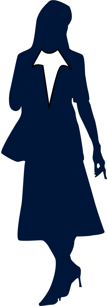 Silhouette of girl 30