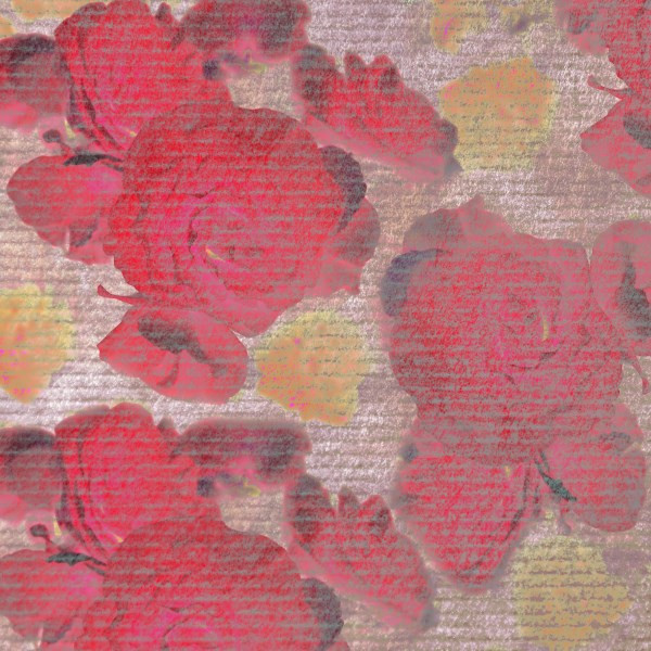 Rose Patterned Background