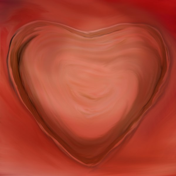 Heart patterned background