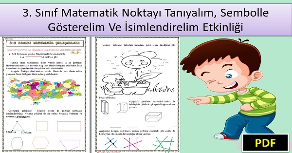 Noktayı Tanıyalım, Sembolle Gösterelim Ve İsimlendirelim Etkinliği