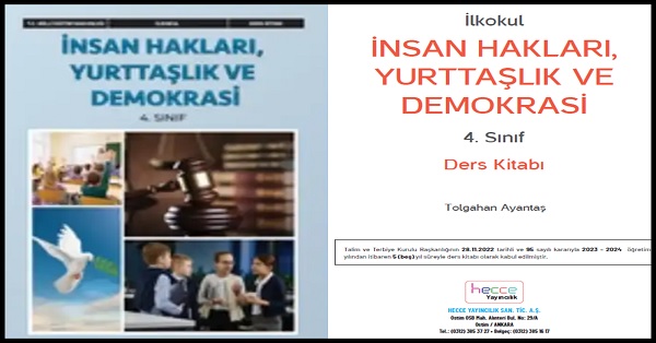4. Sınıf İnsan Hakları, Yurttaşlık ve Demokrasi Ders Kitabı (Hecce Yayıncılık) PDF İNDİR