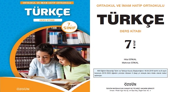 7.Sınıf Türkçe Ders Kitabı (Özgün) PDF İNDİR