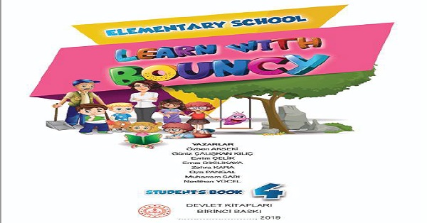 4. Sınıf Learn With Bouncy Öğrenci Kitabı (MEB) PDF İNDİR