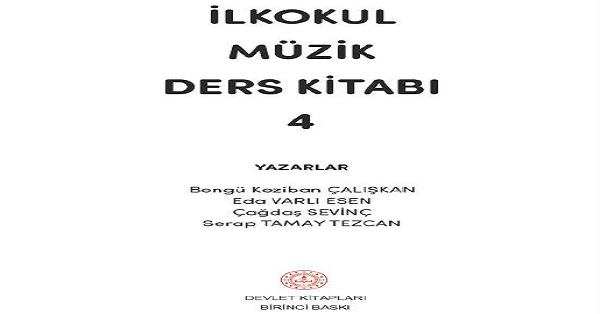 4. Sınıf Müzik Ders Kitabı (MEB) PDF İNDİR