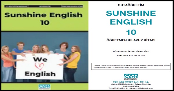 10. Sınıf İngilizce Öğretmen Kitabı (Cem Yayınları) pdf indir