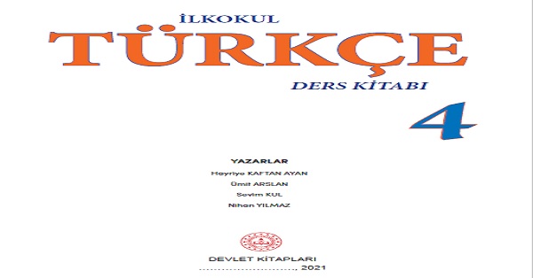 4. Sınıf Türkçe Ders Kitabı (MEB) PDF İNDİR