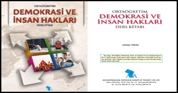 9.Sınıf Demokrasi ve İnsan Hakları Ders Kitabı (ADA) PDF İNDİR