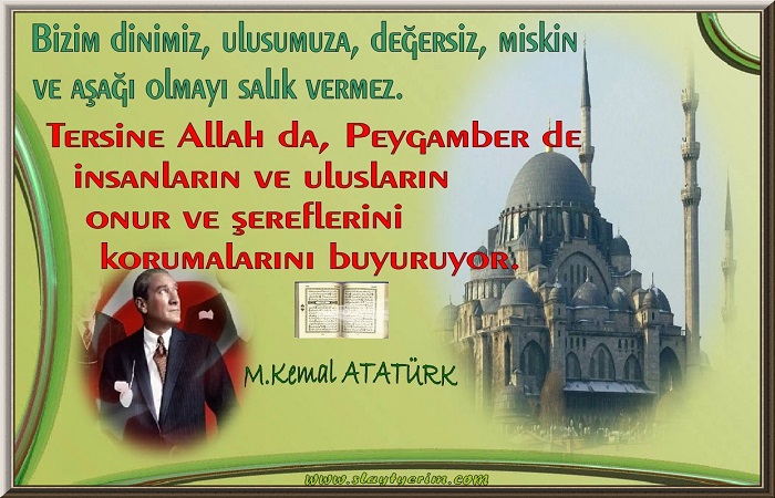 Atatürk'den veciz sözler
