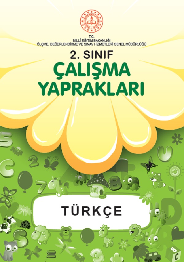 2.Sınıf Türkçe Çalışma Yaprakları. (MEB) PDF İNDİR